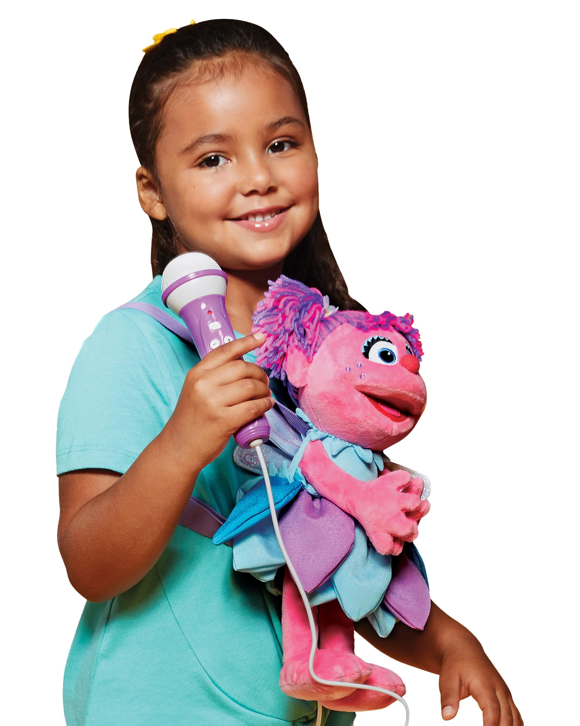 Amazon.com: Singing Machine Karaoke Plush Sesame Street Toys (Abby
